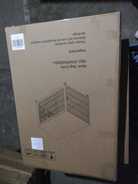Heavy Duty Wooden Dog Crate Furniture with Wheels– Indoor Pet Kennel