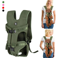 Front-Carry Pet Backpack Carrier for Cats & Small Dogs