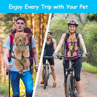 Front-Carry Pet Backpack Carrier for Cats & Small Dogs